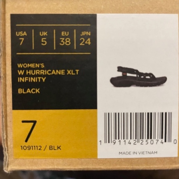 Teva- Women's Hurricane XLT Infinity Size 7. - Picture 4 of 4
